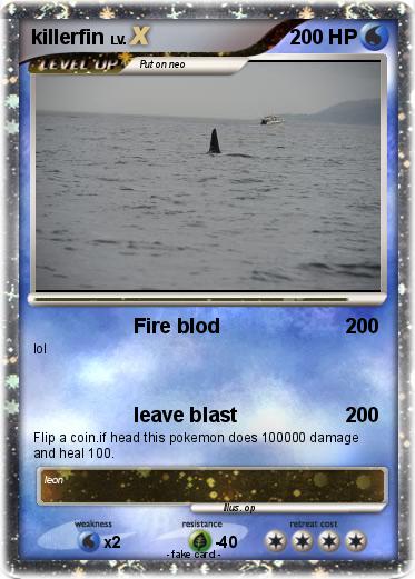 Pokemon killerfin