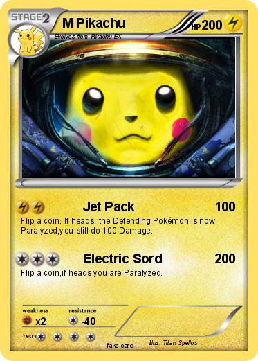 Pokemon M Pikachu