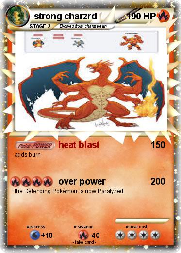 Pokemon strong charzrd