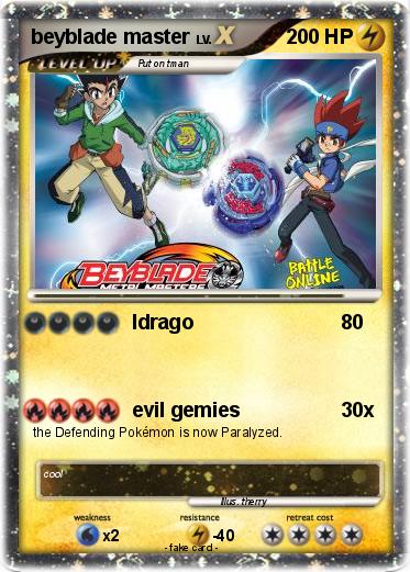 Pokemon beyblade master