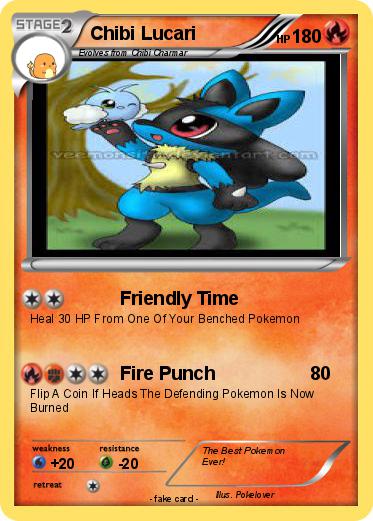Pokemon Chibi Lucari