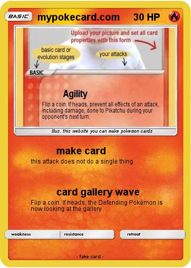 Pokemon mypokecard.com