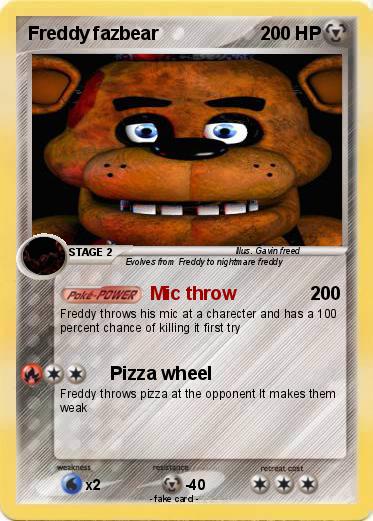 Pokemon Freddy fazbear