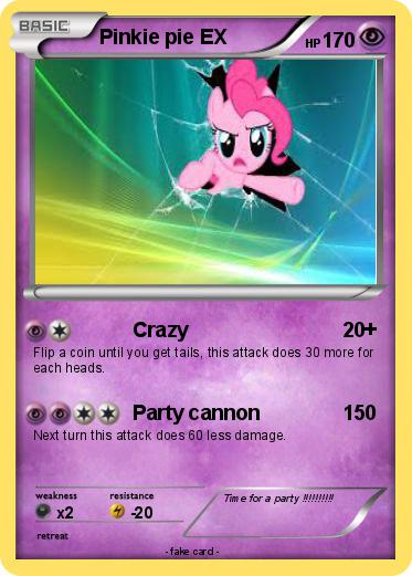 Pokemon Pinkie pie EX