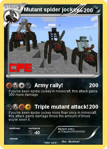 Pokemon Mutant spider jockey