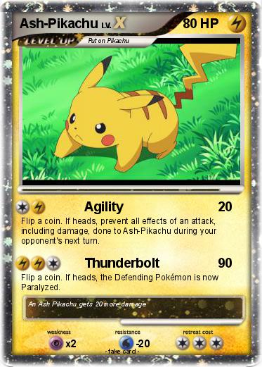 Pokemon Ash-Pikachu