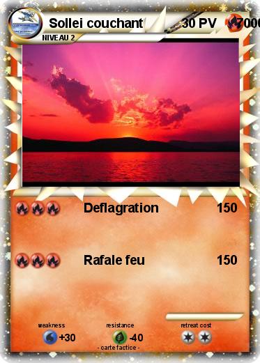 Pokemon Sollei couchant                          70000