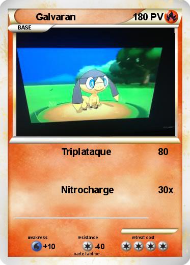 Pokemon Galvaran
