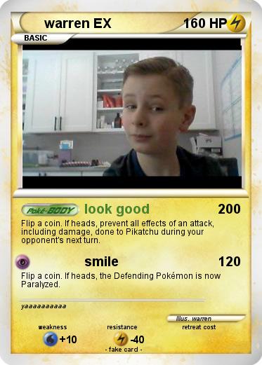 Pokemon warren EX