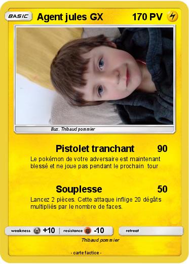 Pokemon Agent jules GX