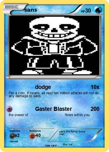 Pokemon sans