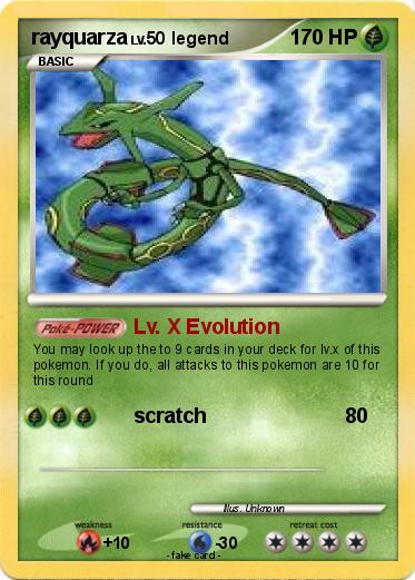Pokemon rayquarza