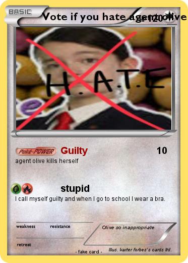 Pokemon Vote if you hate agent olive