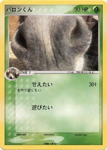 Pokemon バロンくん