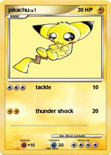 Pokemon pikachu