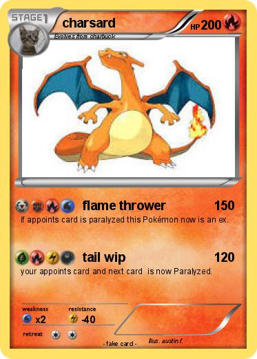 Pokemon charsard