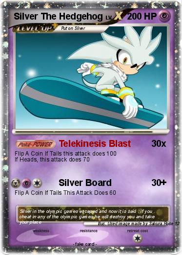 Pokemon Silver The Hedgehog