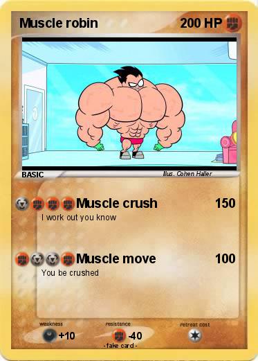 Pokemon Muscle robin