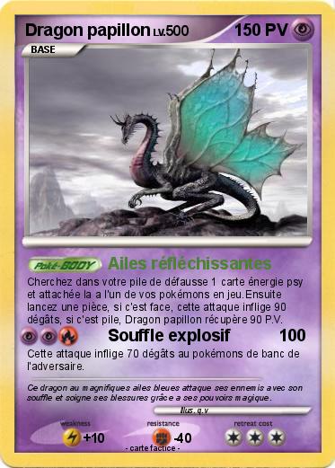 Pokemon Dragon papillon