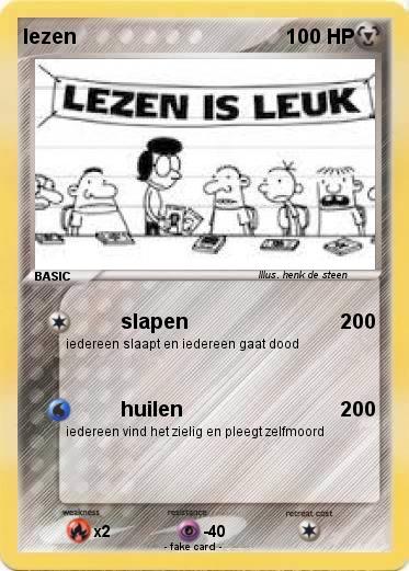 Pokemon lezen
