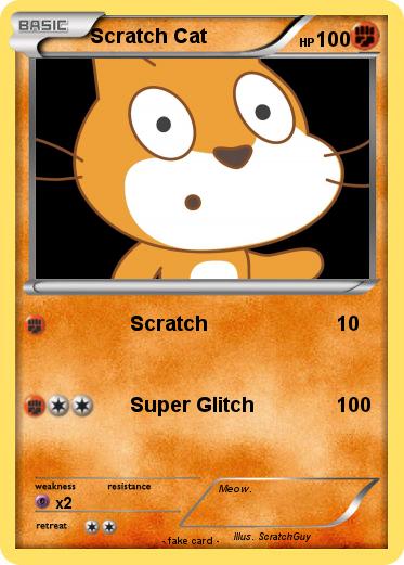 Pokemon Scratch Cat