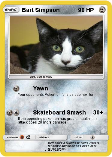 Pokemon Bart Simpson