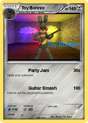 Pokemon Toy Bonnie