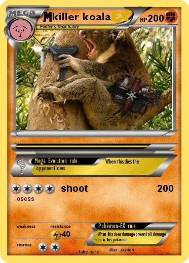 Pokemon killer koala