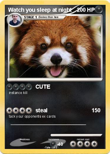 Pokemon Watch you sleep at night
