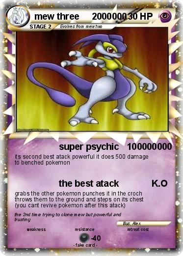 Pokemon mew three     2000000
