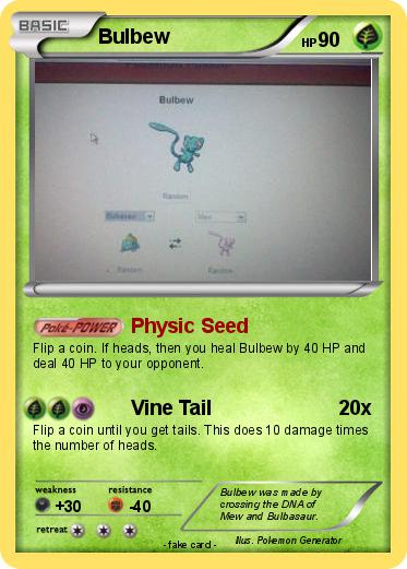 Pokemon Bulbew