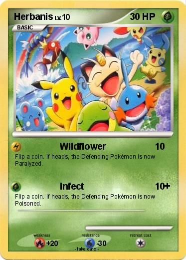 Pokemon Herbanis