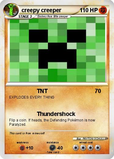 Pokemon creepy creeper