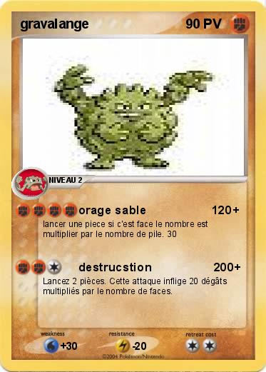 Pokemon gravalange