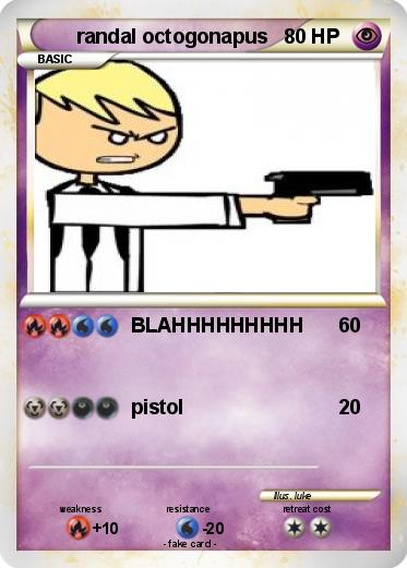 Pokemon randal octogonapus