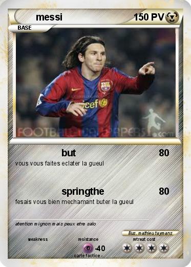 Pokemon messi