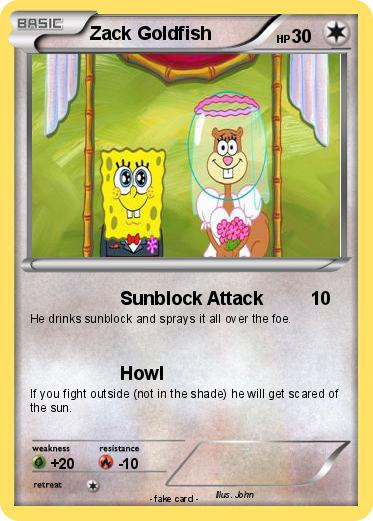 Pokemon Zack Goldfish