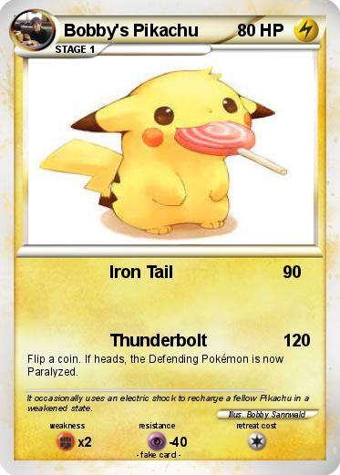 Pokemon Bobby's Pikachu