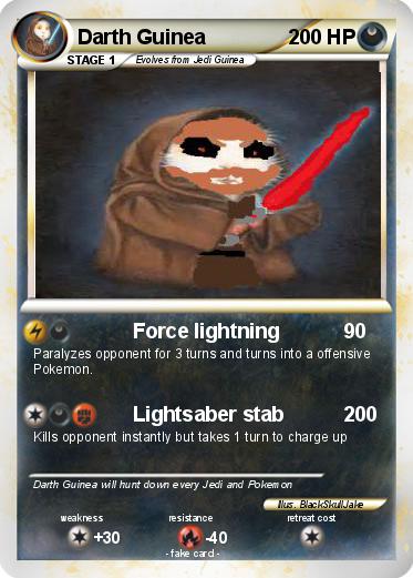 Pokemon Darth Guinea