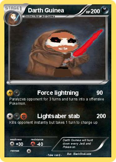 Pokemon Darth Guinea