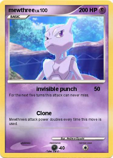 Pokemon mewthree