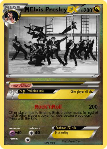 Pokemon Elvis Presley