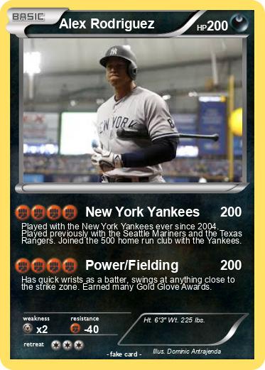 Pokemon Alex Rodriguez