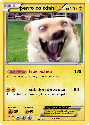 Pokemon perro co tdah