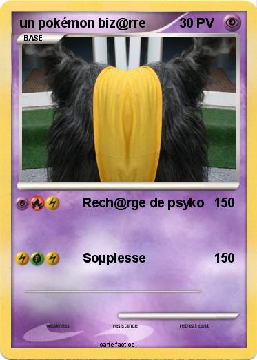 Pokemon un pokémon biz@rre