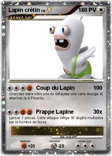Pokemon Lapin crétin