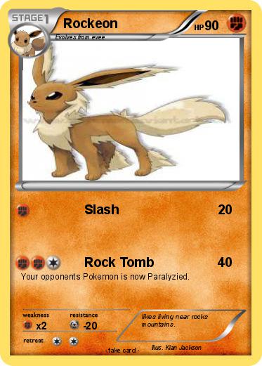 Pokemon Rockeon