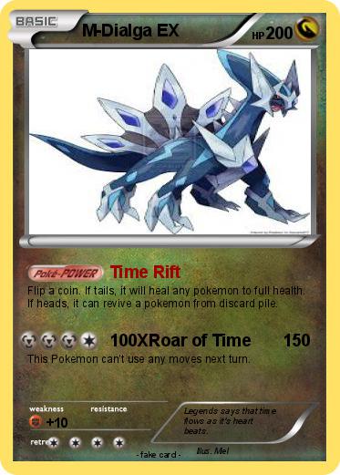 Pokemon M-Dialga EX