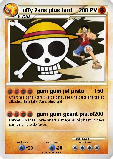 Pokemon luffy 2ans plus tard