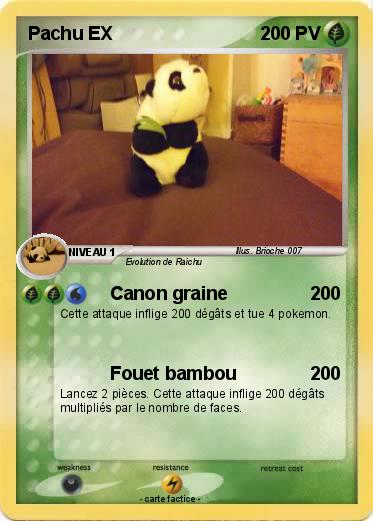 Pokemon Pachu EX